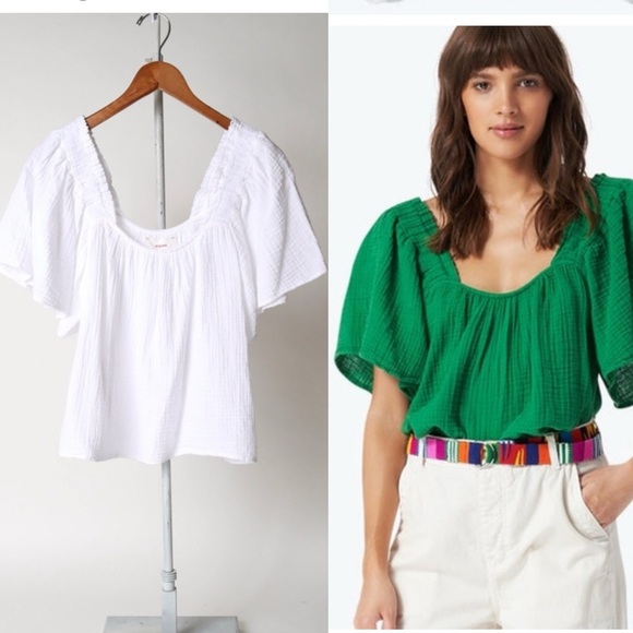 XIRENA LOU TOP - WHITE - Picture 1 of 10